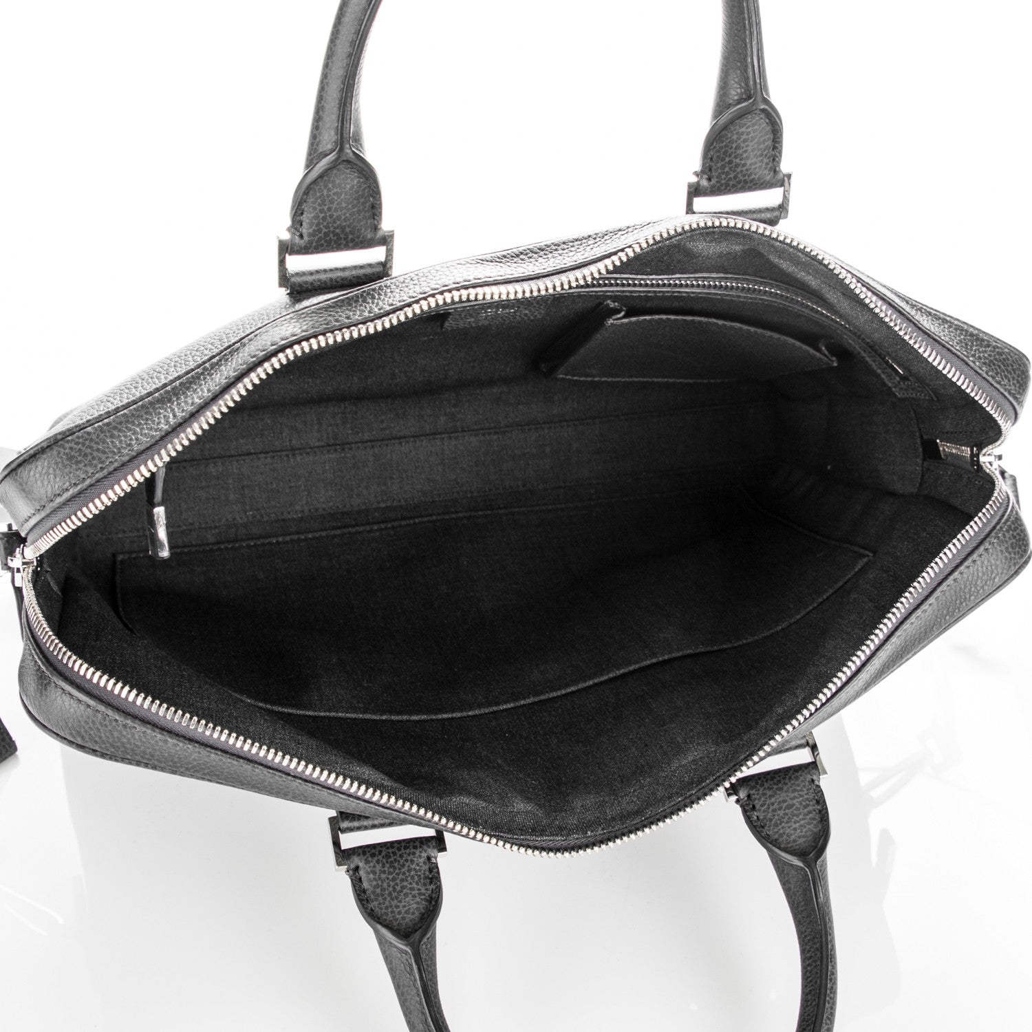 Christian Dior HOMME Calfskin Briefcase Grey 5 of 7