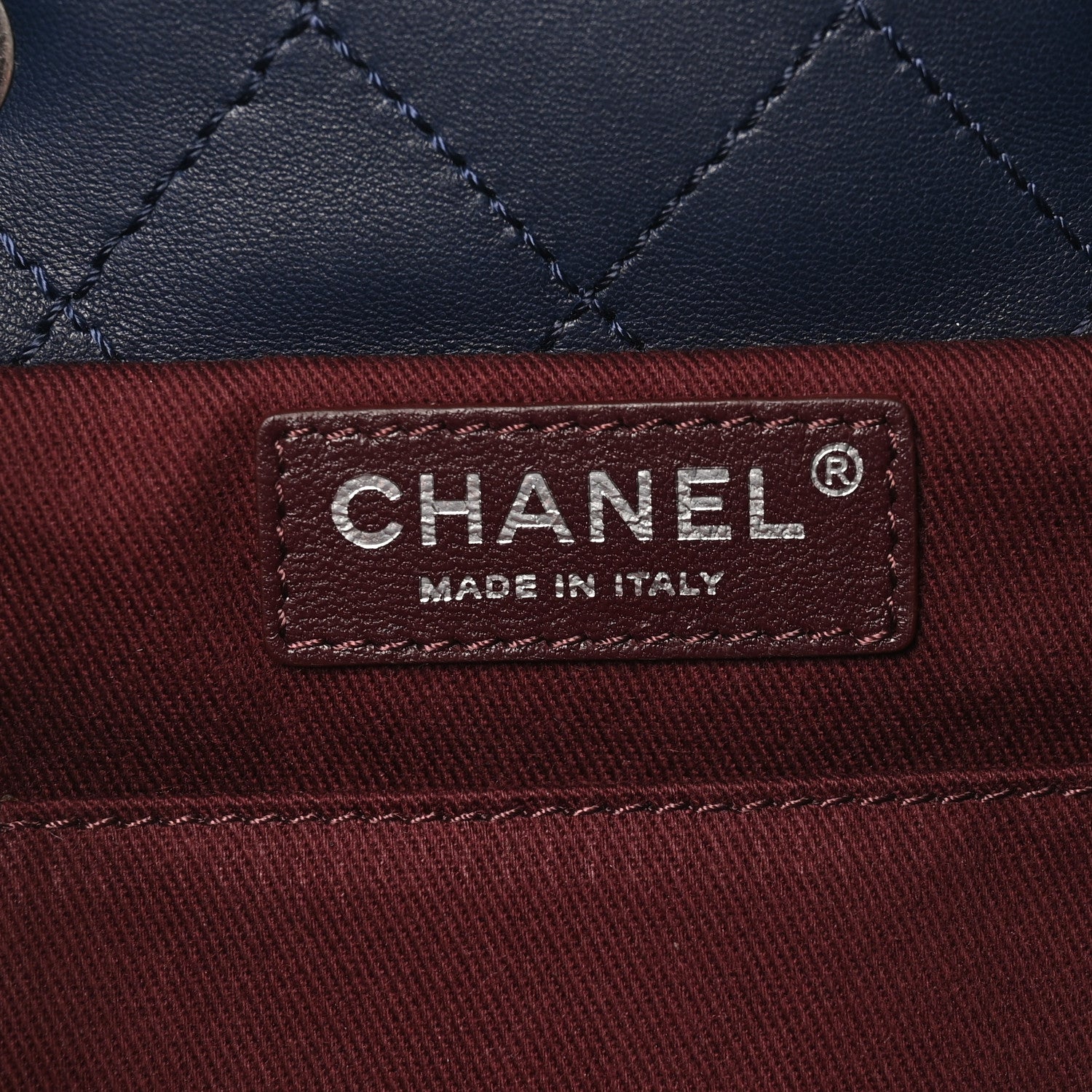 Chanel Lambskin Quilted Daily Supple Backpack Blue 6 of 10