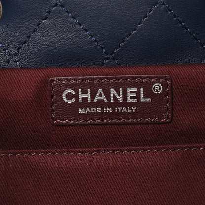 Chanel Lambskin Quilted Daily Supple Backpack Blue 6 of 10