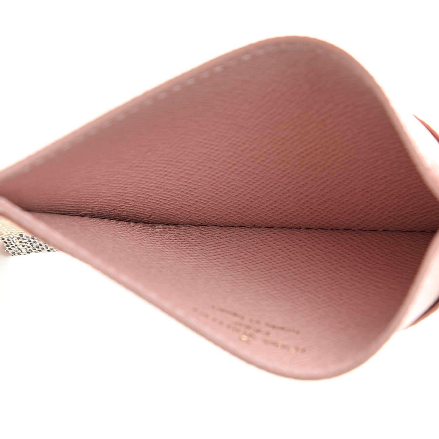 Damier Azur Daily Card Holder Rose Ballerine