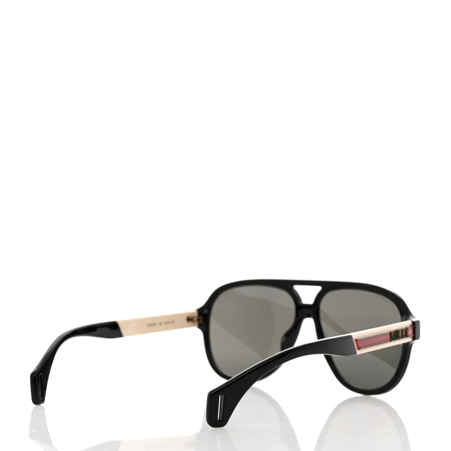 Gucci Aviator Web Sunglasses GG0463S Black 4 of 8