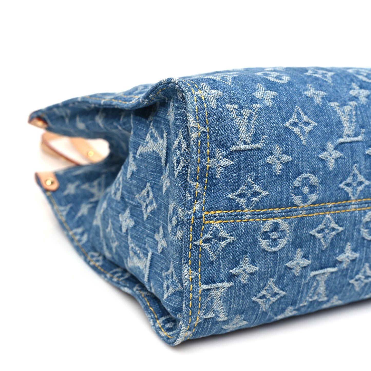 Monogram Denim Onthego MM Blue