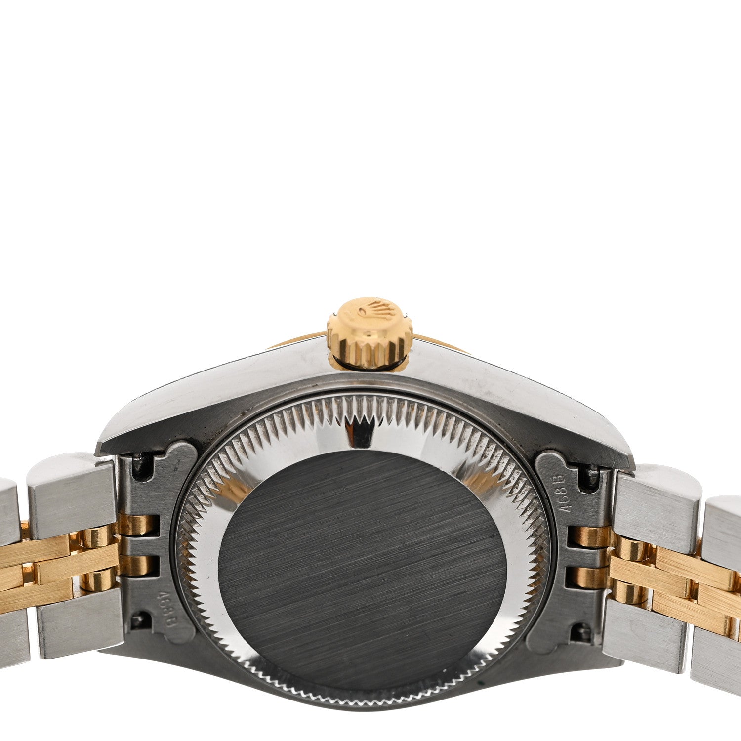 Rolex Stainless Steel 18K Yellow Gold Diamond 26mm Oyster Perpetual Datejust Watch Champagne Jubilee 79173 4 of 5
