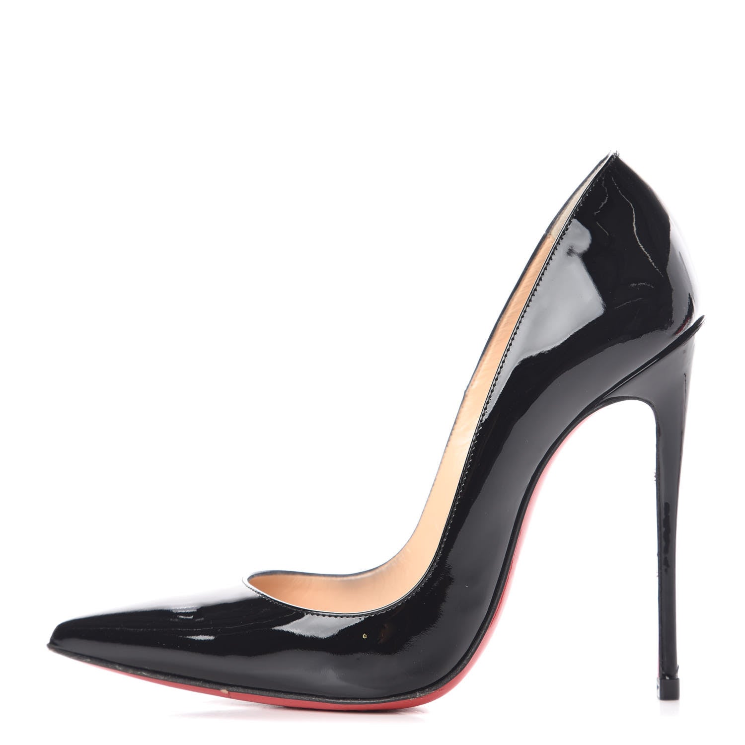 Christian Louboutin Patent So Kate 120 Pumps 37.5 Black 1 of 13