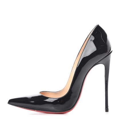 Christian Louboutin Patent So Kate 120 Pumps 37.5 Black 1 of 13