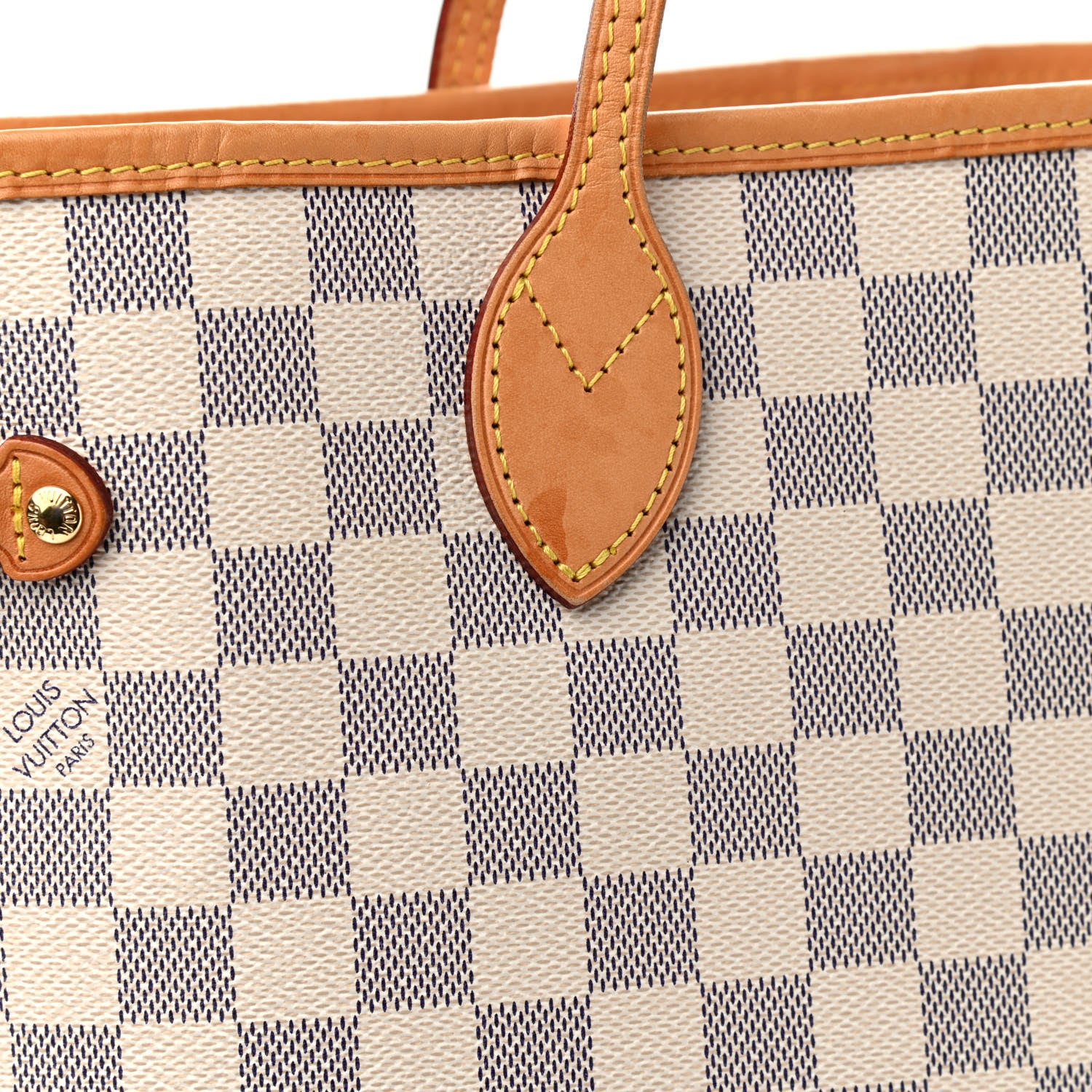 Louis Vuitton Damier Azur Neo Neverfull MM Rose Ballerine 11 of 13