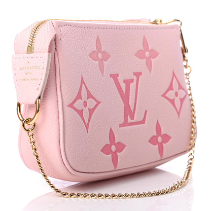 Louis Vuitton Empreinte Monogram Giant By The Pool Mini Pochette Accessories Bouton De Rose 3 of 8