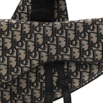 Christian Dior Oblique Mens Saddle Bag 8 of 14