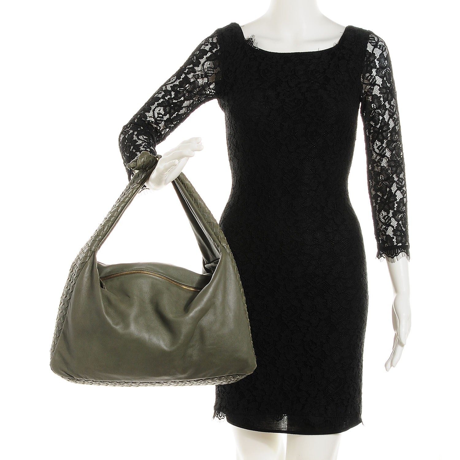 Bottega Veneta Nappa Intrecciato Large Knot Hobo 2 of 8