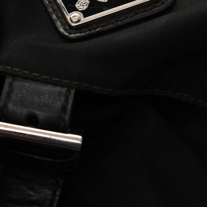Prada Nylon Vela Sling Messenger Bag Black 8 of 11