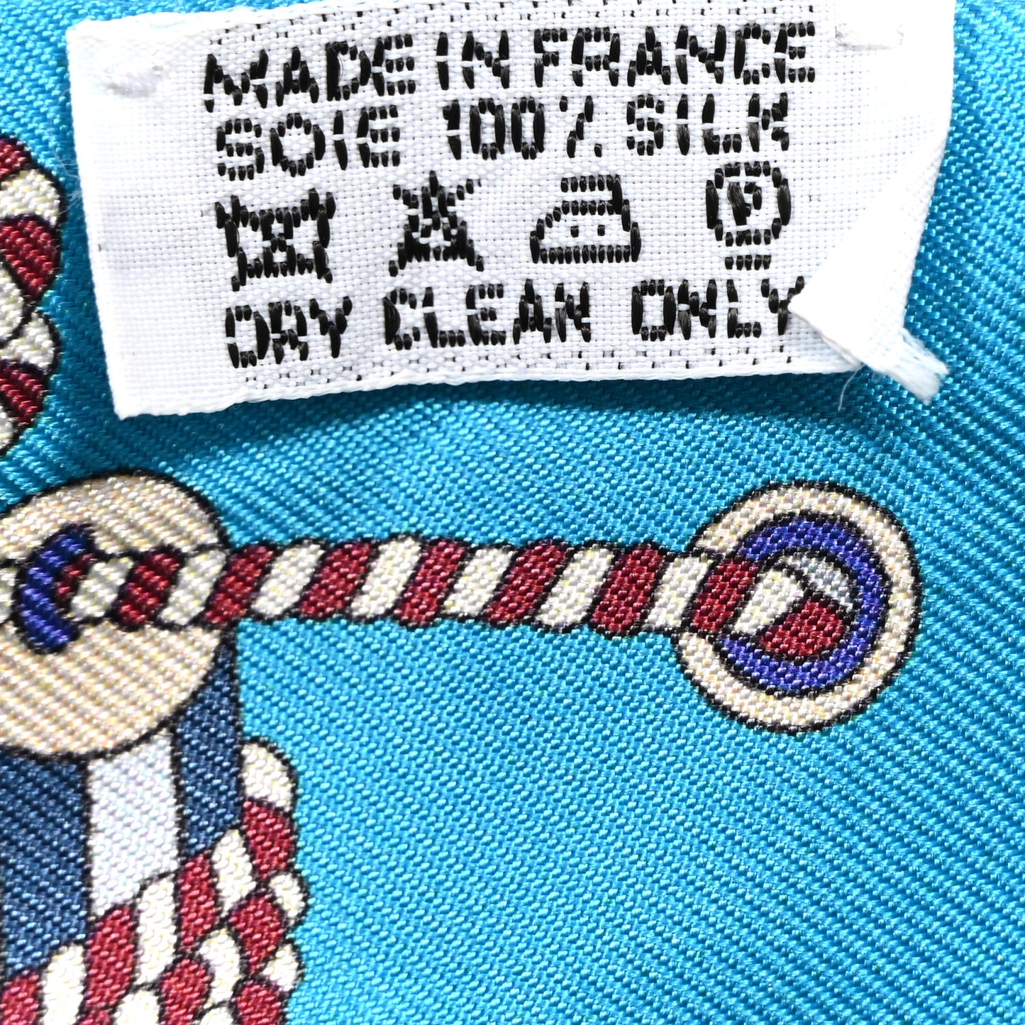 Silk Cordages Twilly Turquoise Orange Blanc