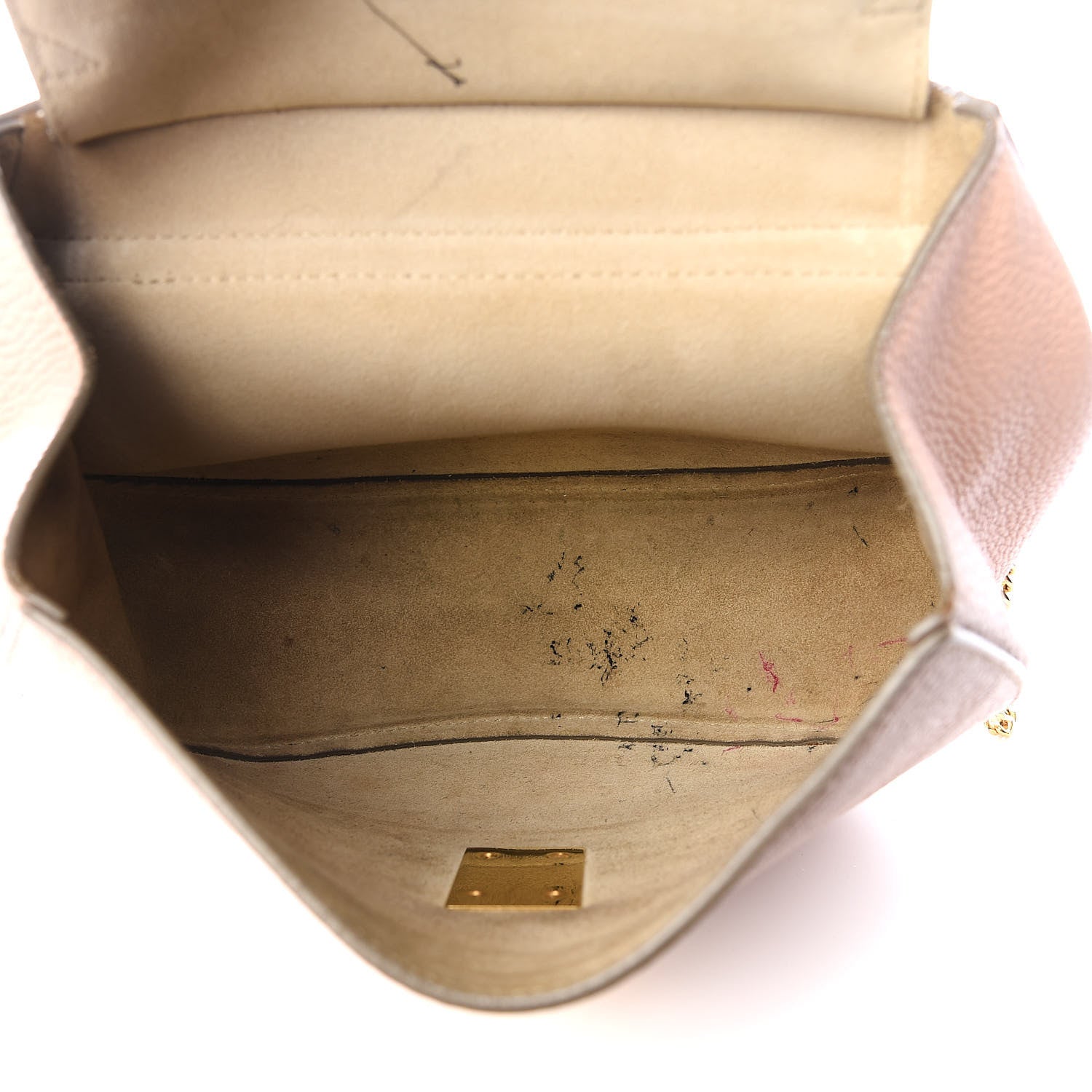 Chloe Grained Lambskin Drew Shoulder Bag Cement Pink 4 of 10