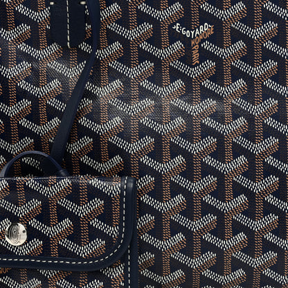 Goyard Goyardine Reversible Mini Anjou Navy 11 of 15