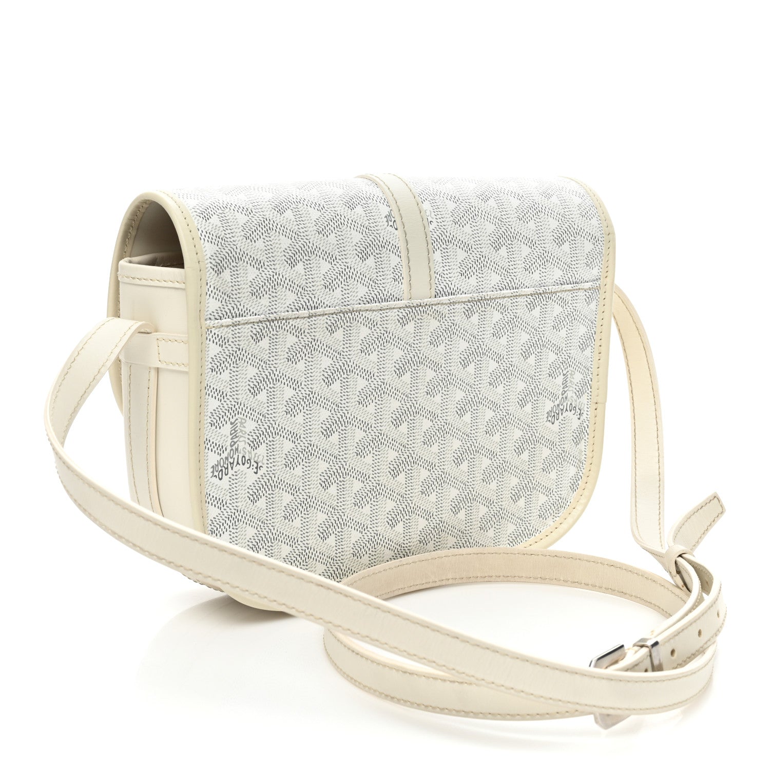 Goyard Goyardine Belvedere II PM Messenger Bag White 3 of 13