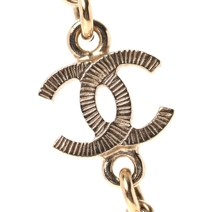 Chanel Graduated Pearl CC Long Necklace Gold 5 of 6