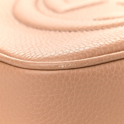 Gucci Pebbled Calfskin Small Soho Disco Bag Camelia 10 of 10