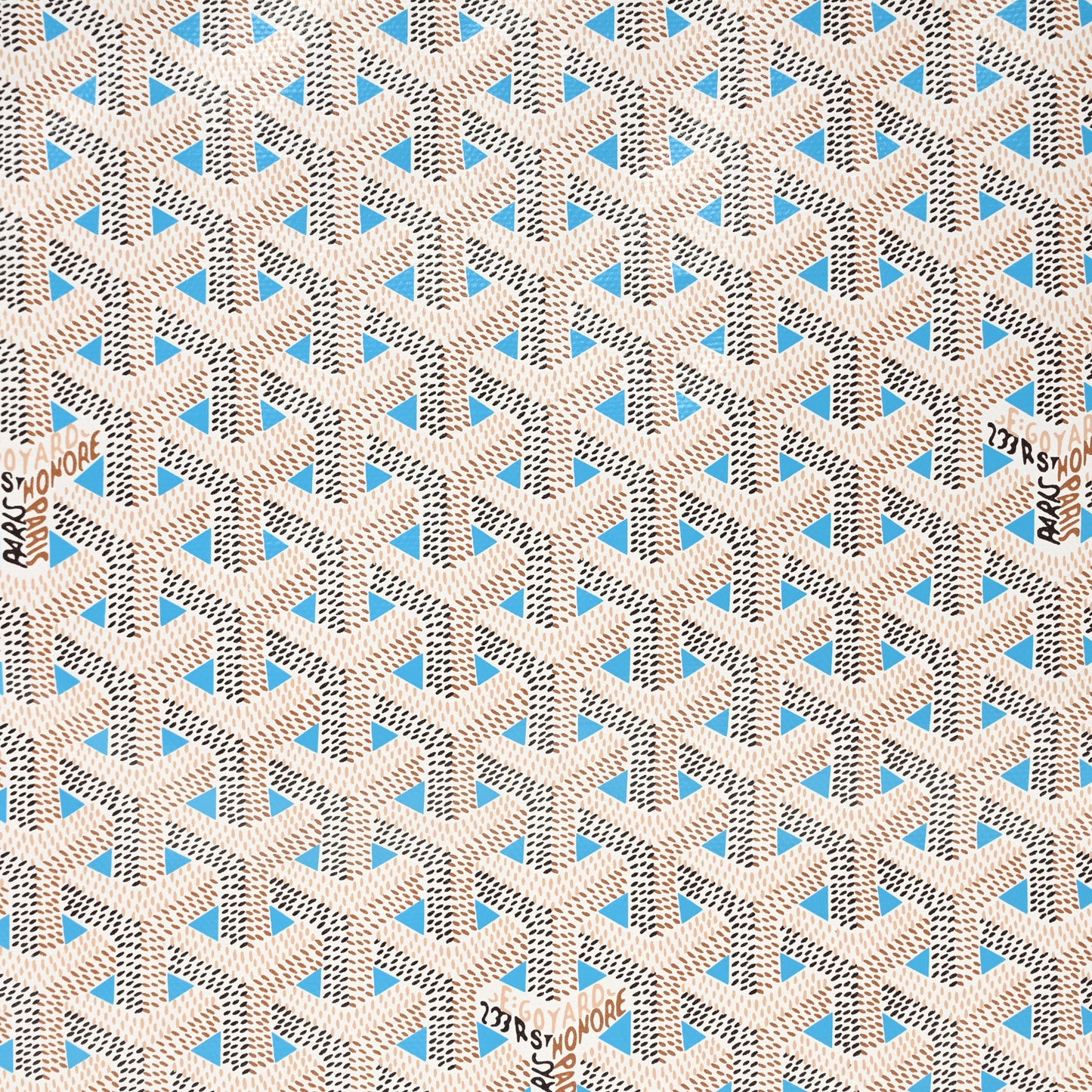 Goyardine Saint Louis Claire Voie PM  White Opaline