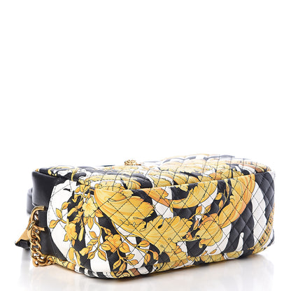 Versace Nappa Quilted Barocco Print Small Camera Bag Black 4 of 12
