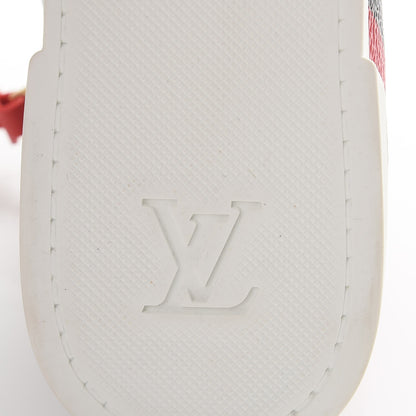 Louis Vuitton Calfskin Patent Monogram Stellar Sneaker Boots 35 Rouge 7 of 9
