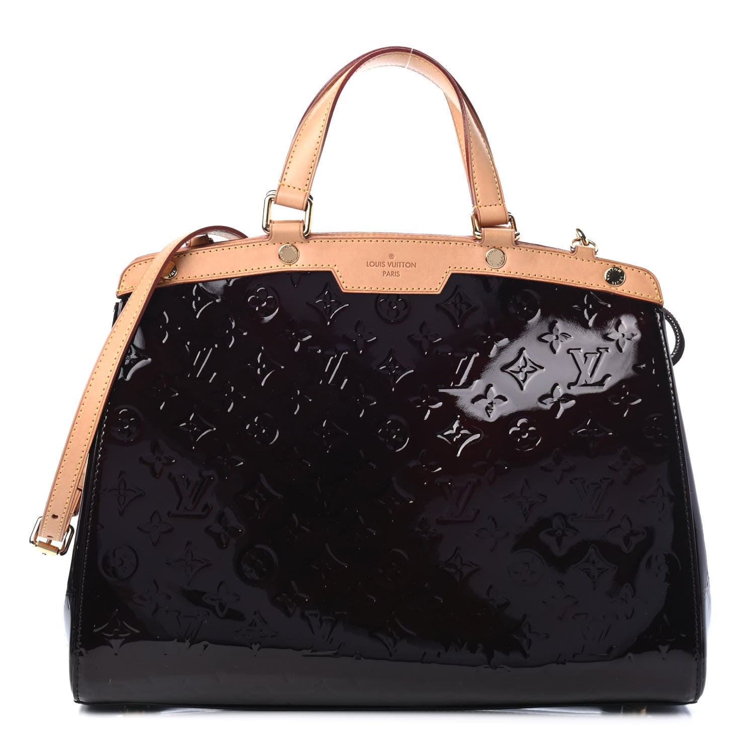Louis Vuitton Vernis Brea GM Amarante 1 of 4