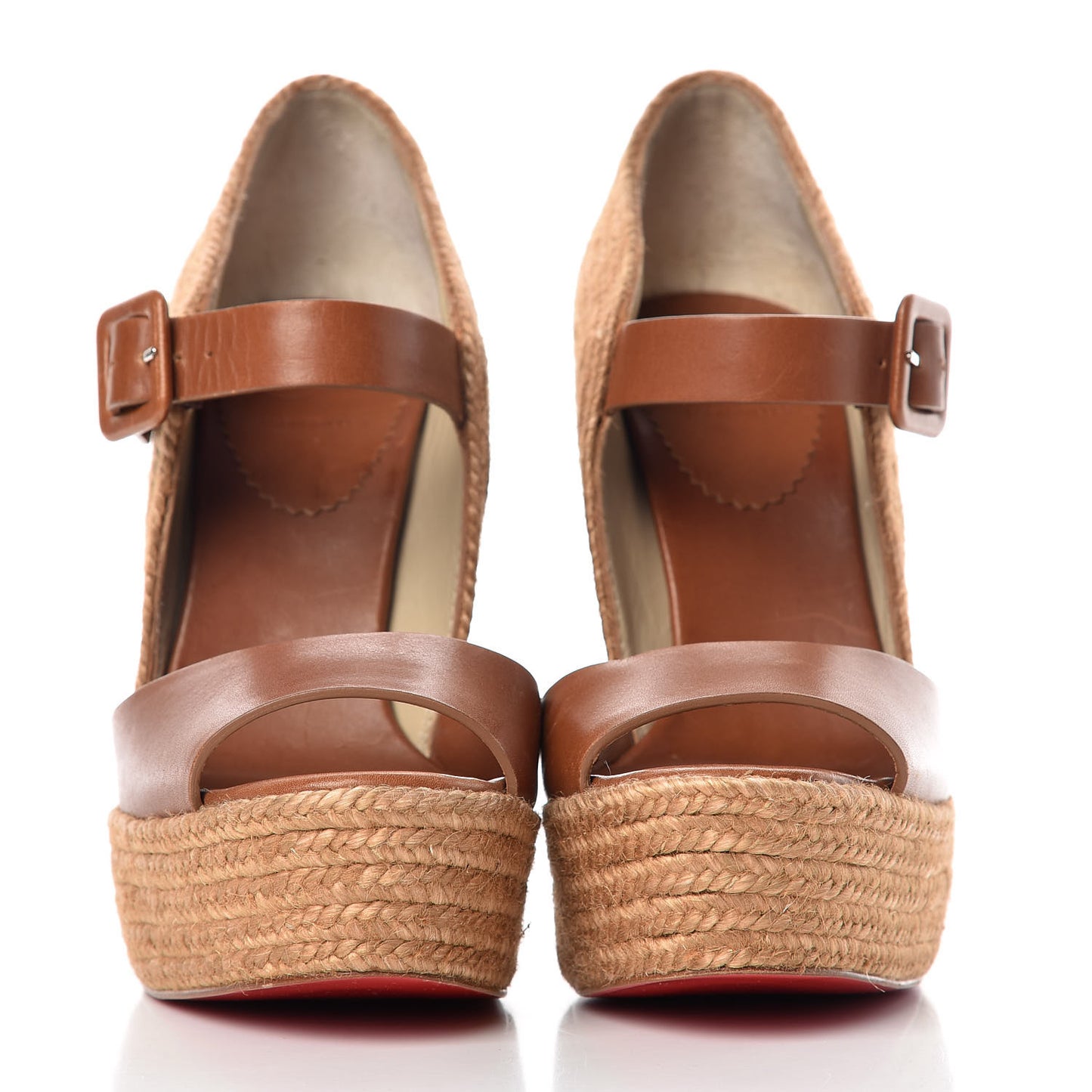Praia 140 Platform Espadrilles 37 Tobacco