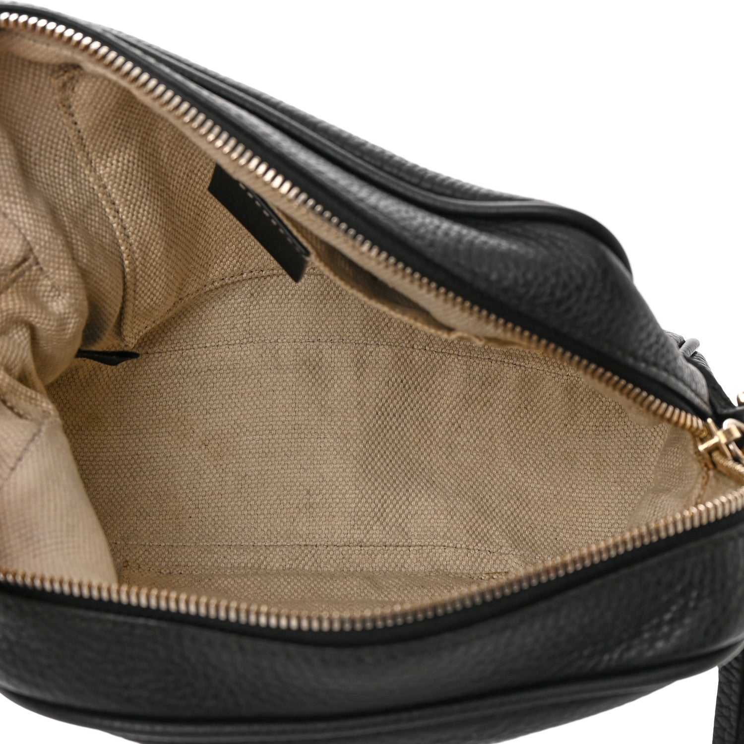 Gucci Pebbled Calfskin Small Soho Disco Bag Black 5 of 15