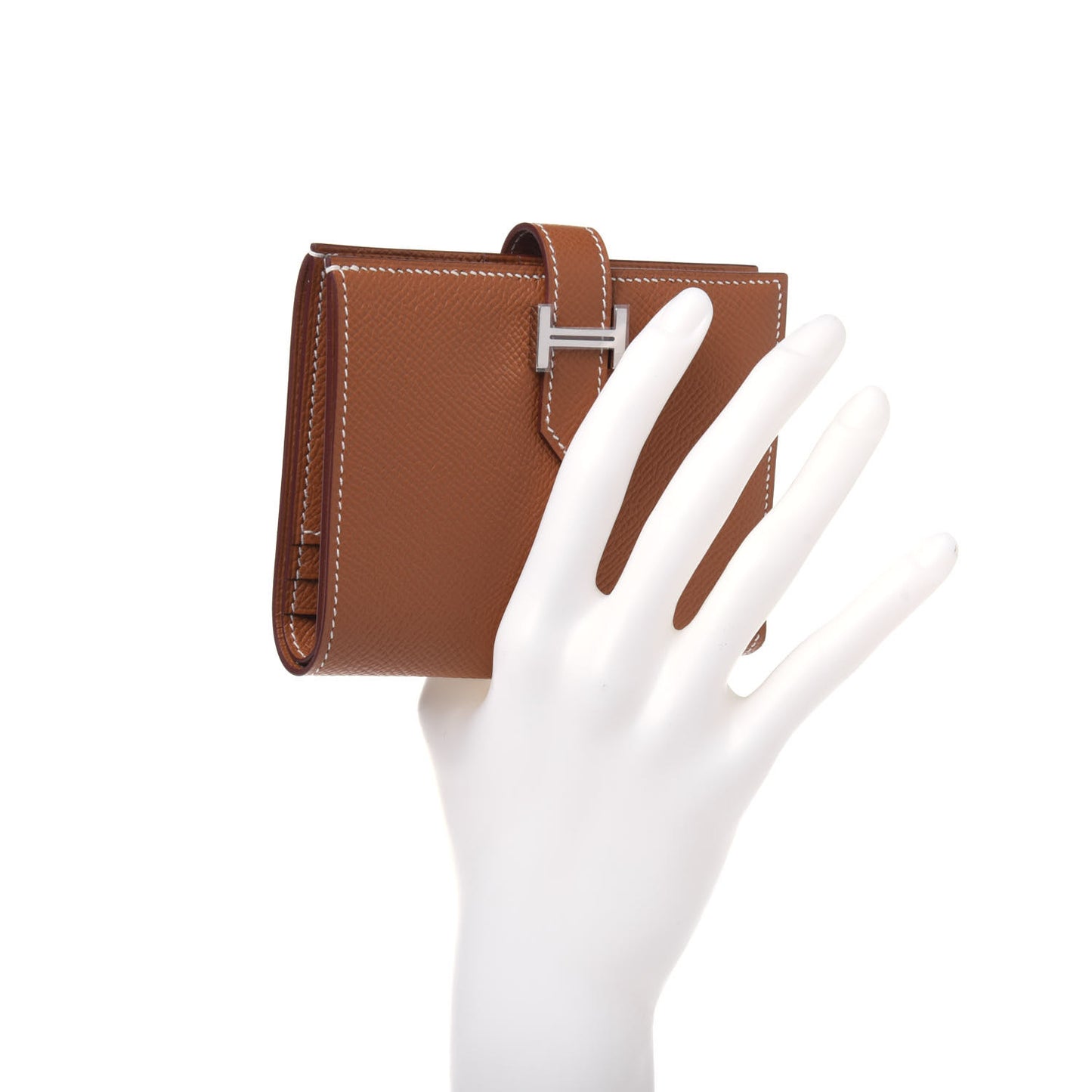 Epsom Bearn Compact Wallet Gold