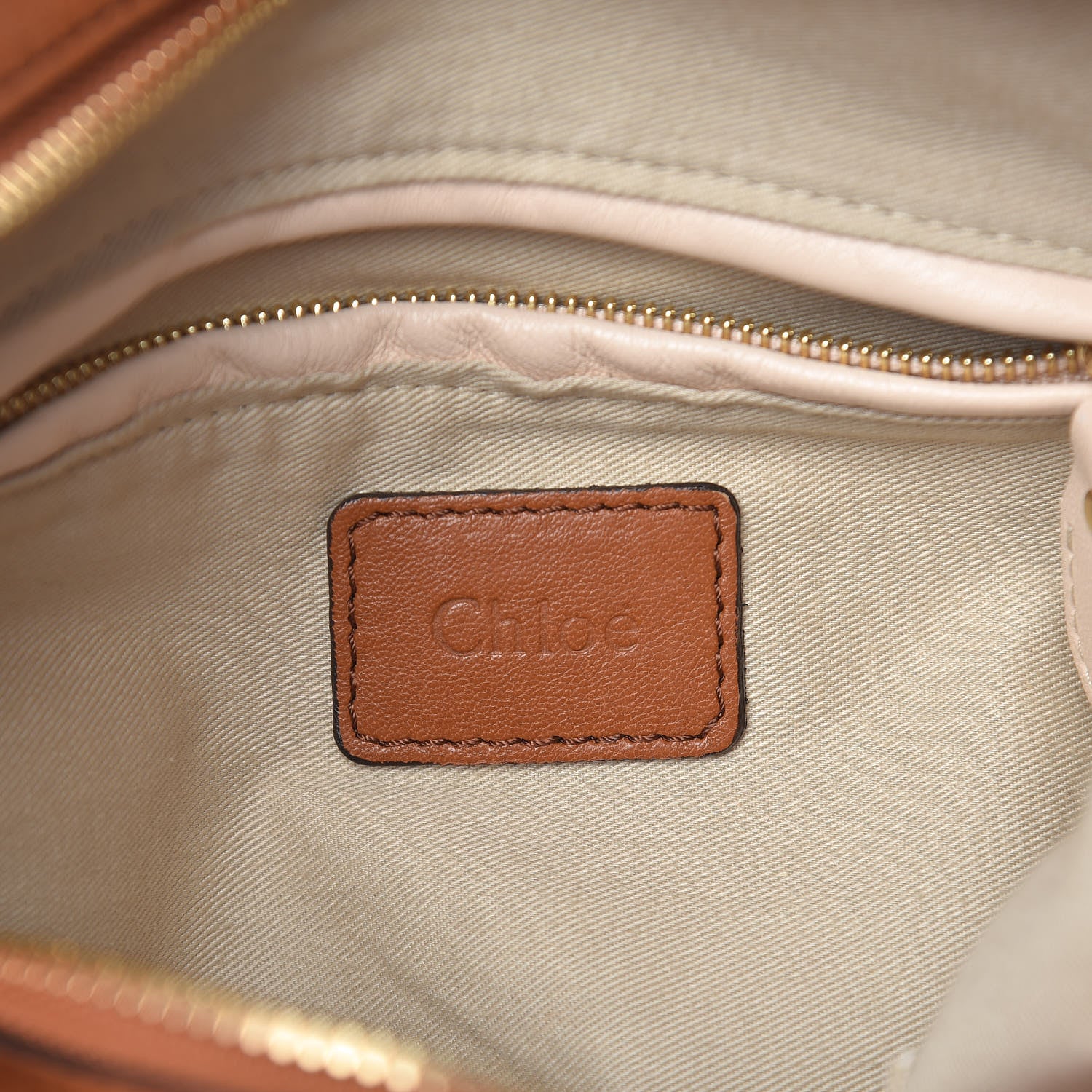 Chloe Calfskin Medium Paraty Military Tan 7 of 13