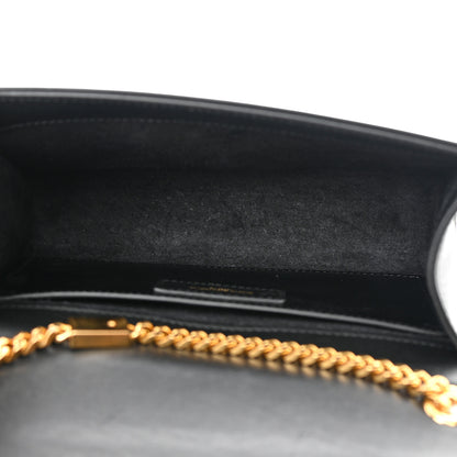 Saint Laurent Calfskin Small Classic Monogram Kate Tassel Satchel Black 5 of 17