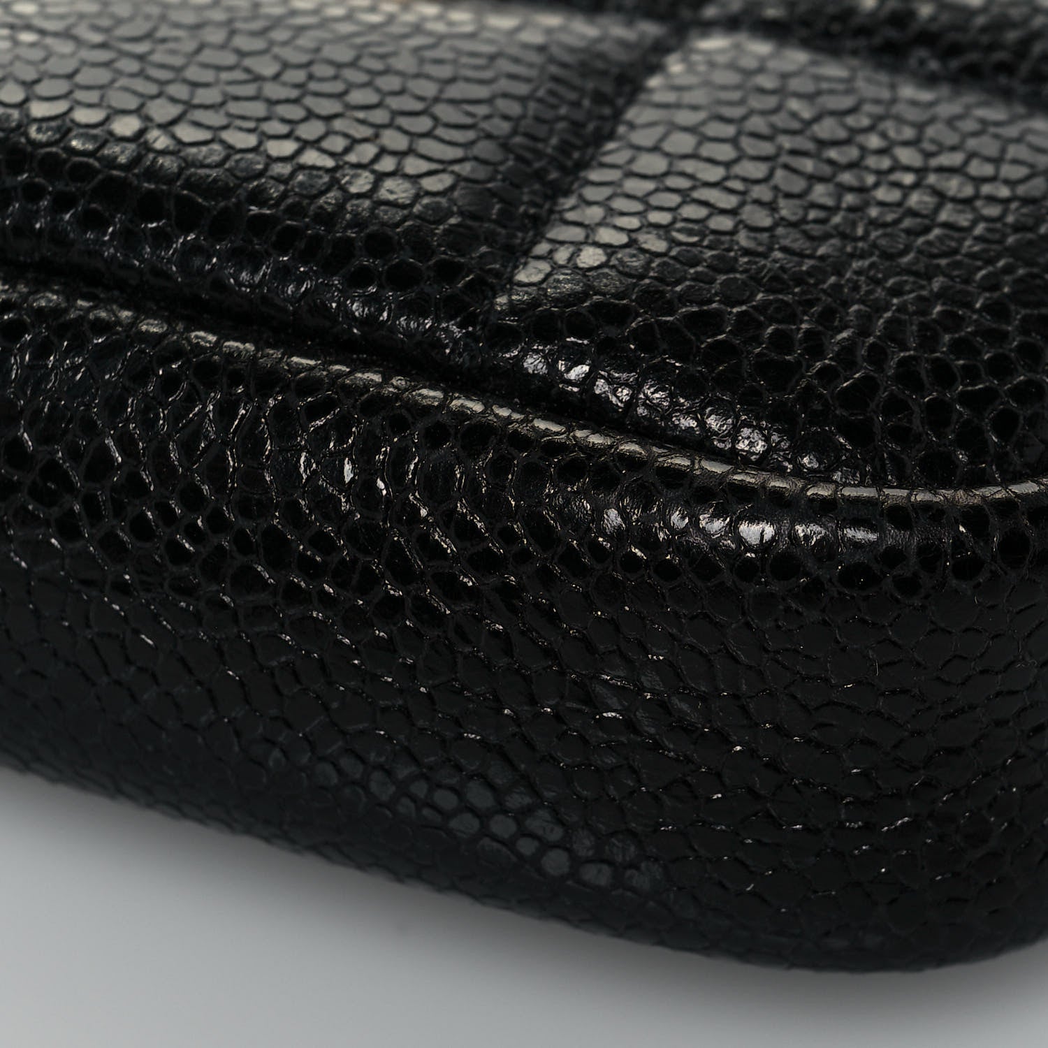 Chanel Caviar Quilted Coin Purse Belt Bag Black 9 of 12