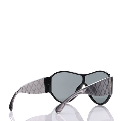 Chanel Acetate Quilted CC Sunglasses 5426 Black 4 of 8