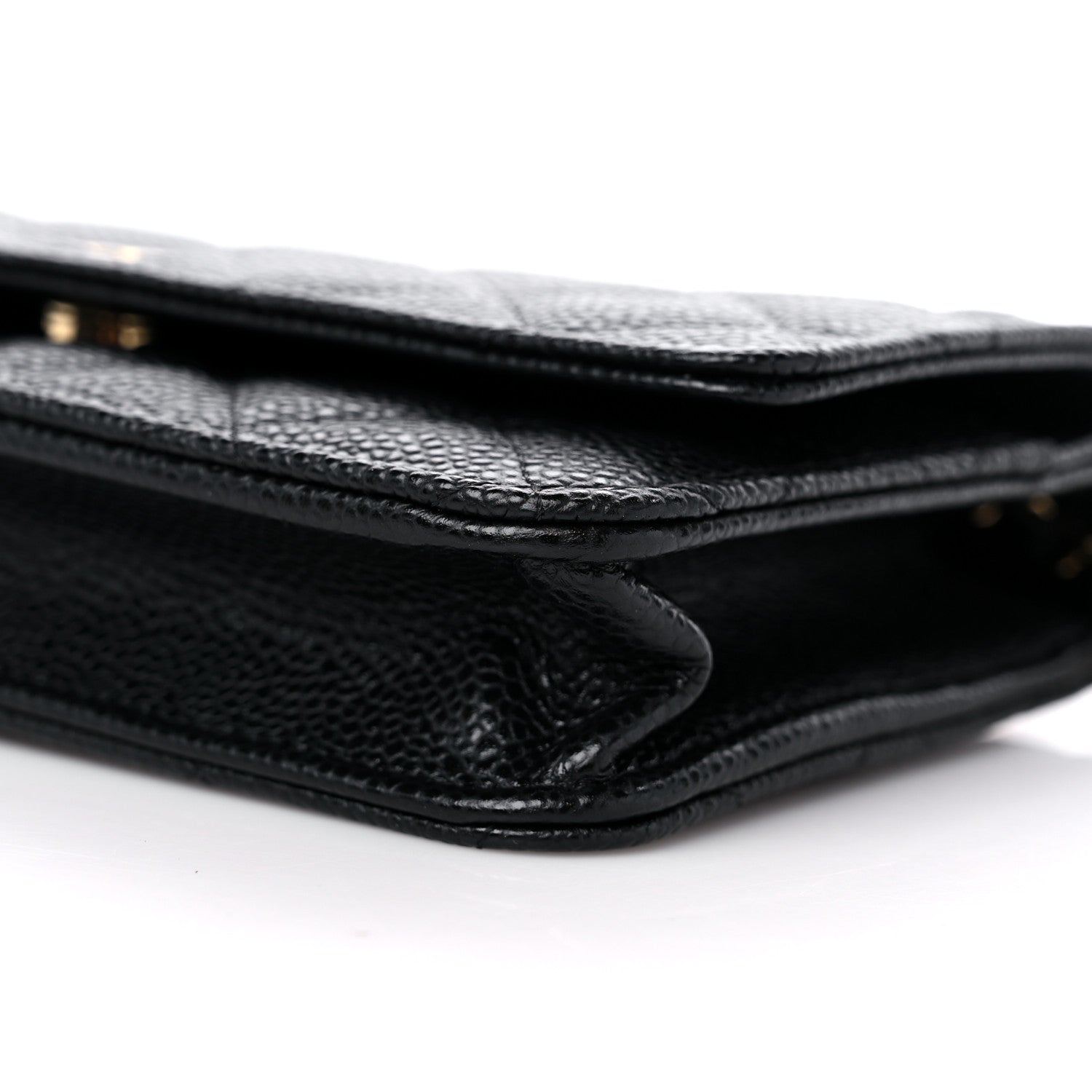 Chanel Caviar Quilted Wallet on Chain WOC Black 10 of 11