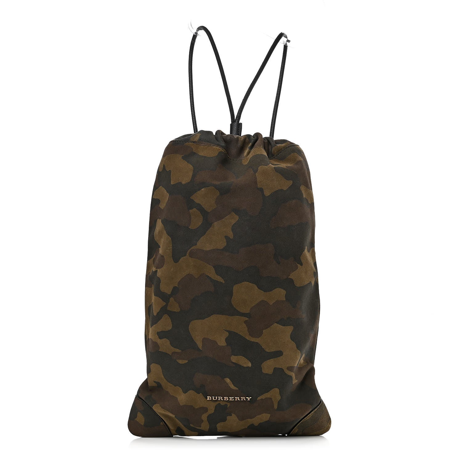 Burberry Calfskin Suede Camouflage Drawstring Baby Duffle Multicolor 3 of 11