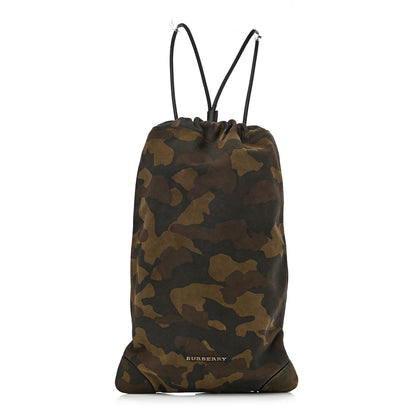 Burberry Calfskin Suede Camouflage Drawstring Baby Duffle Multicolor 3 of 11