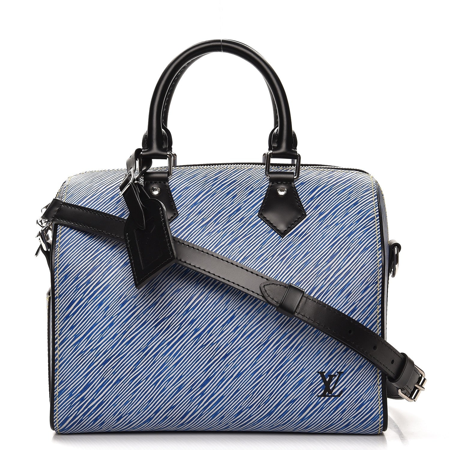 Louis Vuitton Epi Speedy Bandouliere 25 Denim Light 1 of 8
