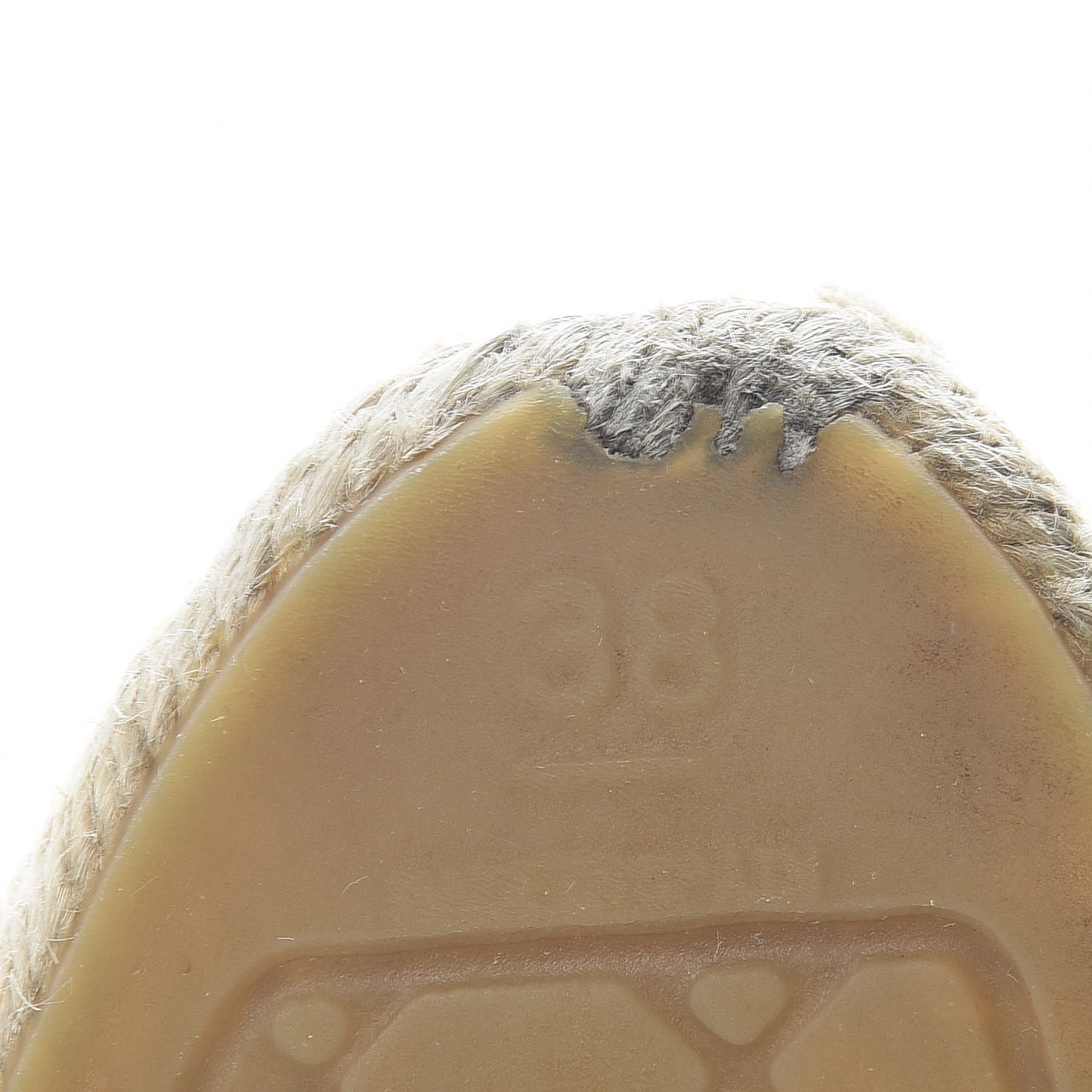 Suede Pearl CC Espadrilles 38 Beige Black