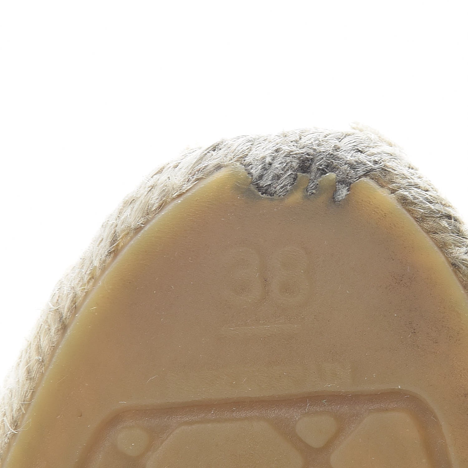 Chanel Suede Pearl CC Espadrilles 38 Beige Black 12 of 20