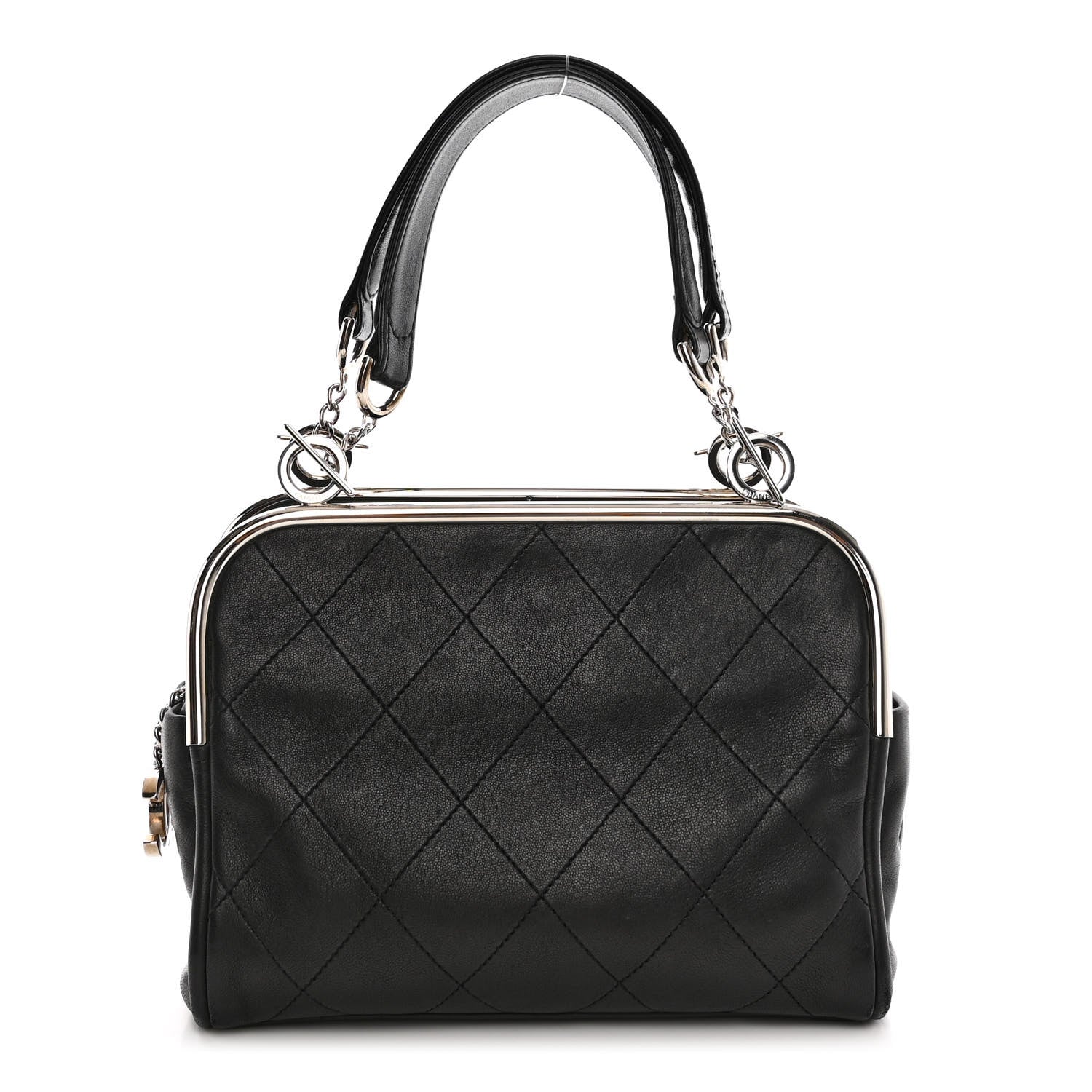 Chanel Lambskin Ultimate Soft Frame Bag Black 1 of 10