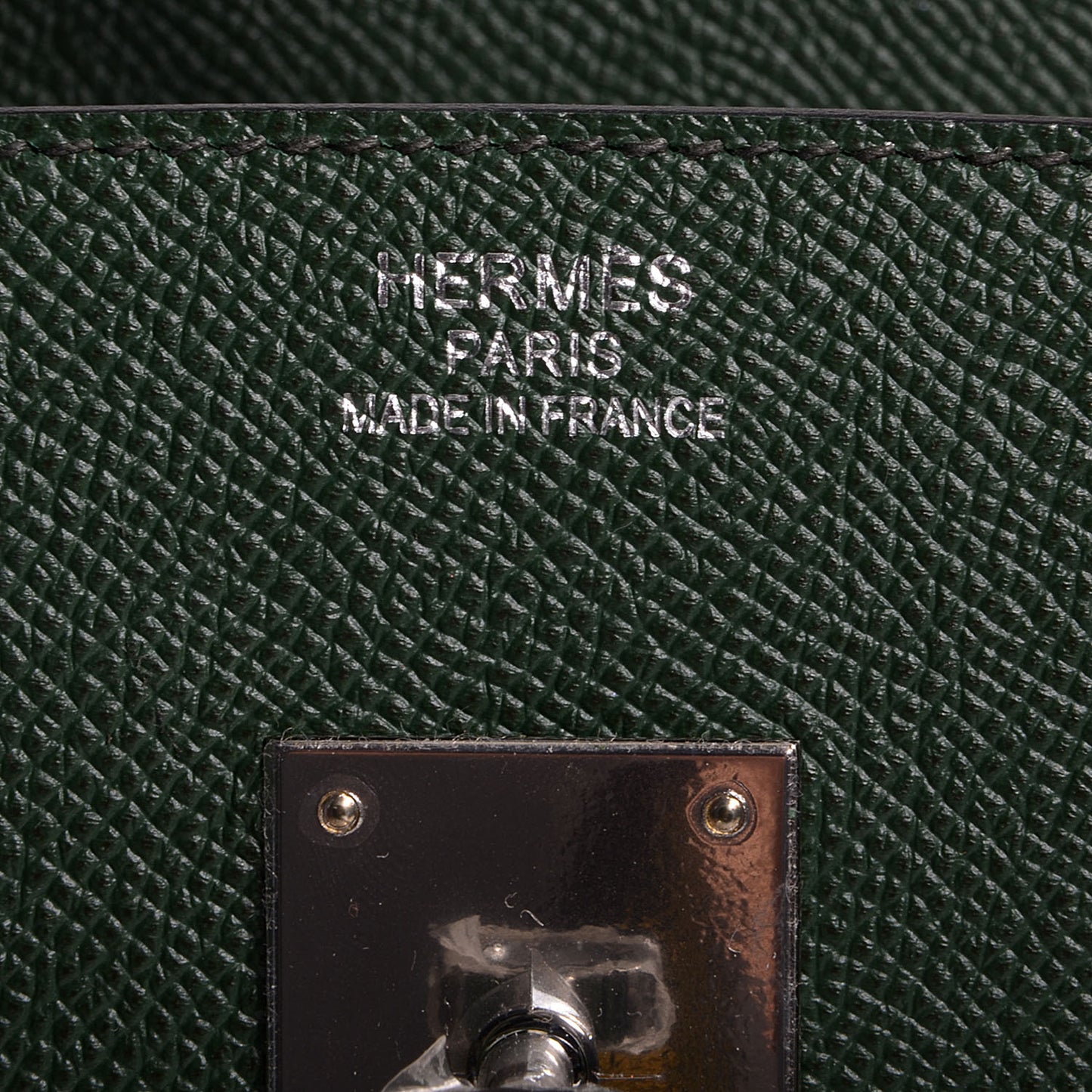 Epsom Birkin 35 Vert Anglais