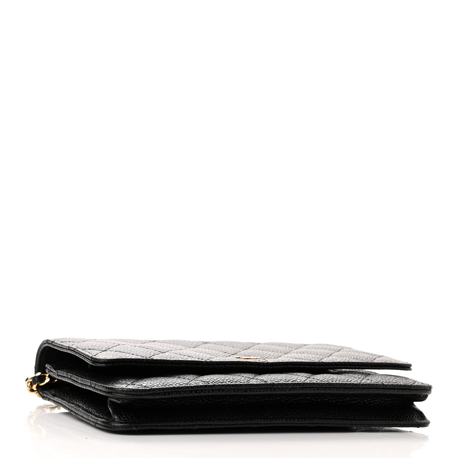 Chanel Caviar Quilted Wallet on Chain WOC Black 4 of 13