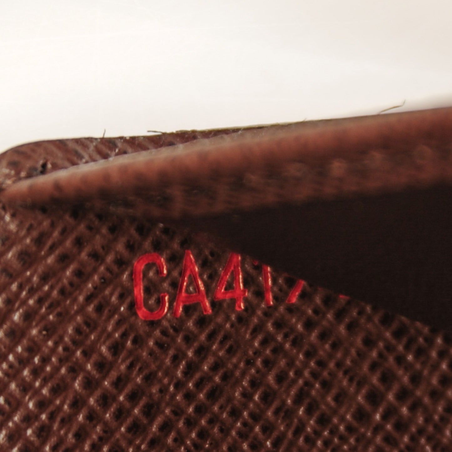 Damier Ebene Small Ring Agenda Cover