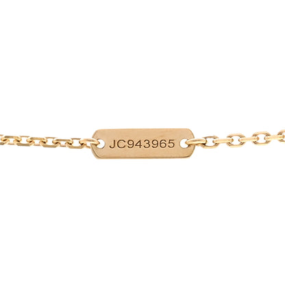 Van Cleef & Arpels 18K Yellow Gold Mother of Pearl Vintage Alhambra Pendant Necklace 5 of 6