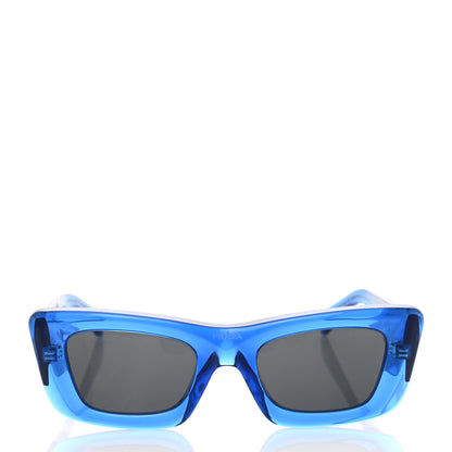 Prada Acetate Symbole Sunglasses SPR 13Z Blue 2 of 7