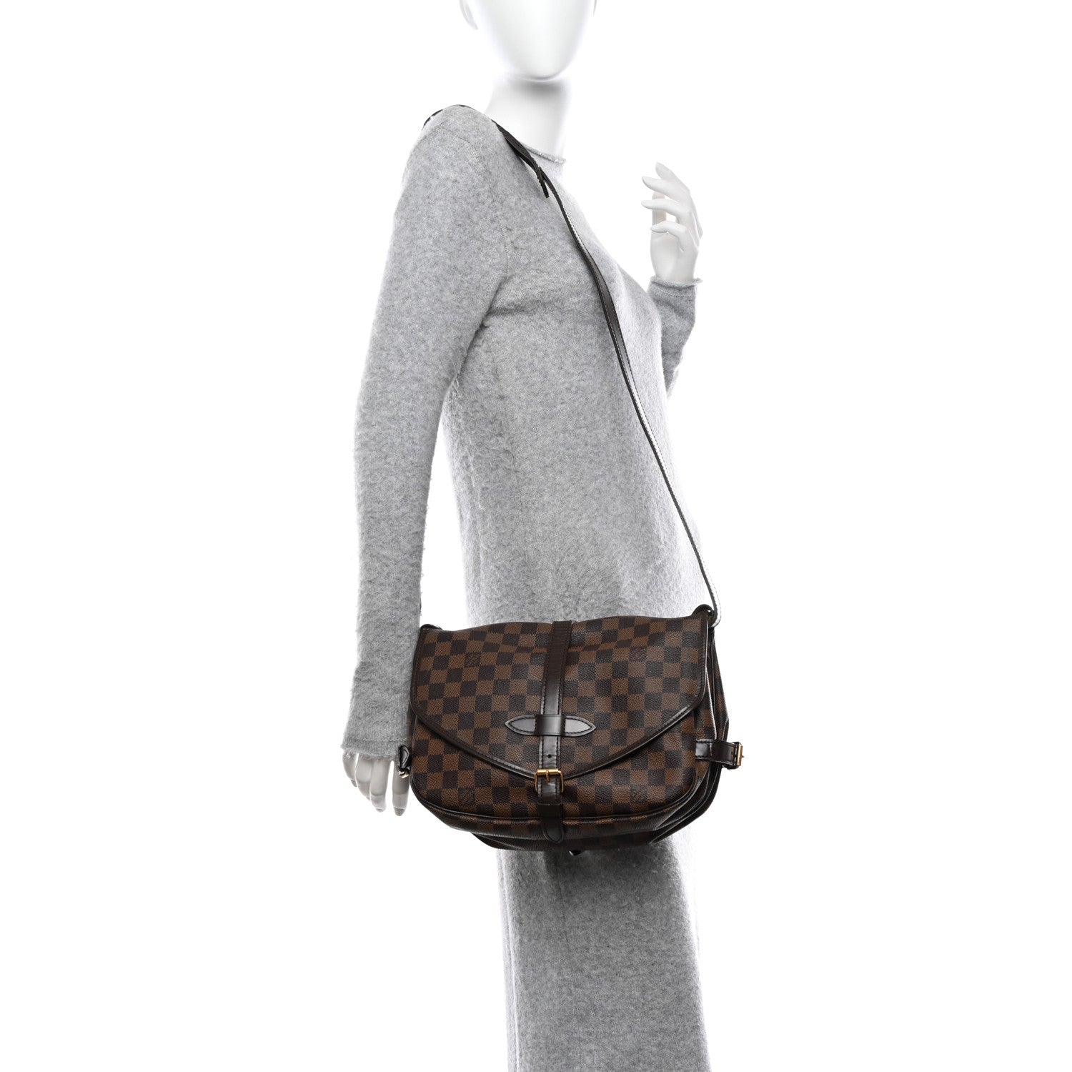 Louis Vuitton Damier Ebene Saumur 30 2 of 10