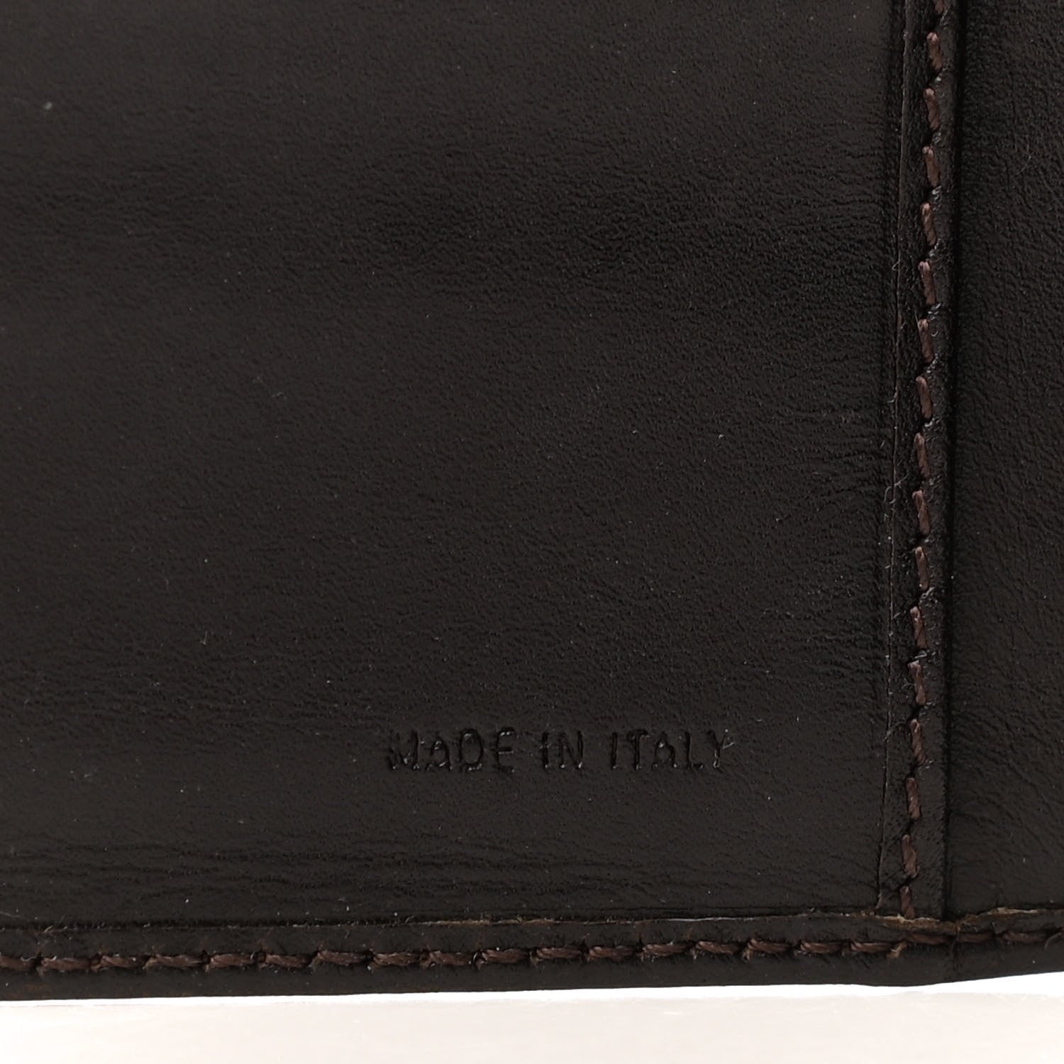 Fendi Zucchino Bi-Fold Wallet Tobacco 7 of 7