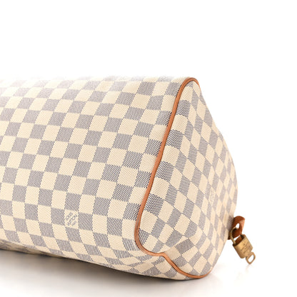 Louis Vuitton Damier Azur Speedy 30 10 of 13