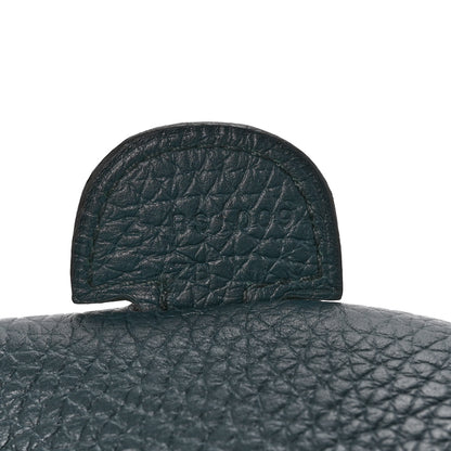 Hermes Taurillon Clemence EVELYNE III PM Vert Cypress 7 of 12