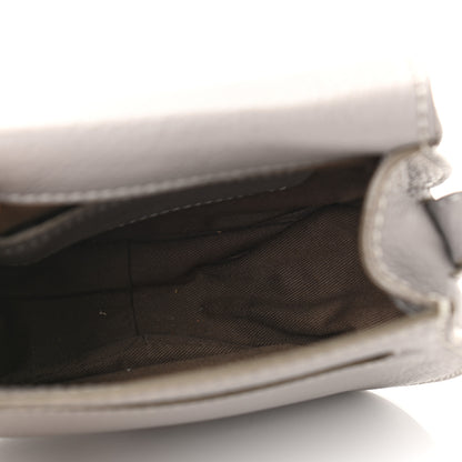 Chloe Calfskin Mini Marcie Round Crossbody Bag Cashmere Grey 4 of 11
