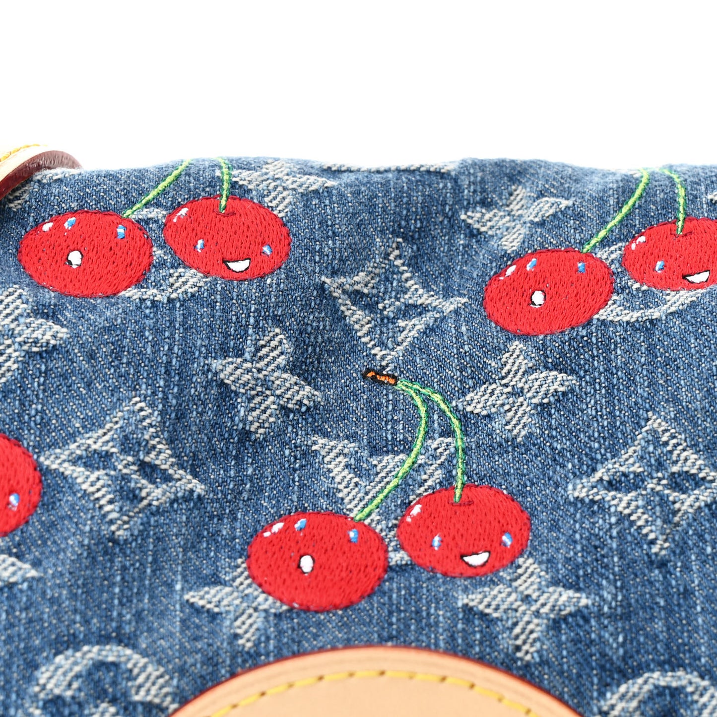LV X TM Monogram Denim Cerises Sunset
