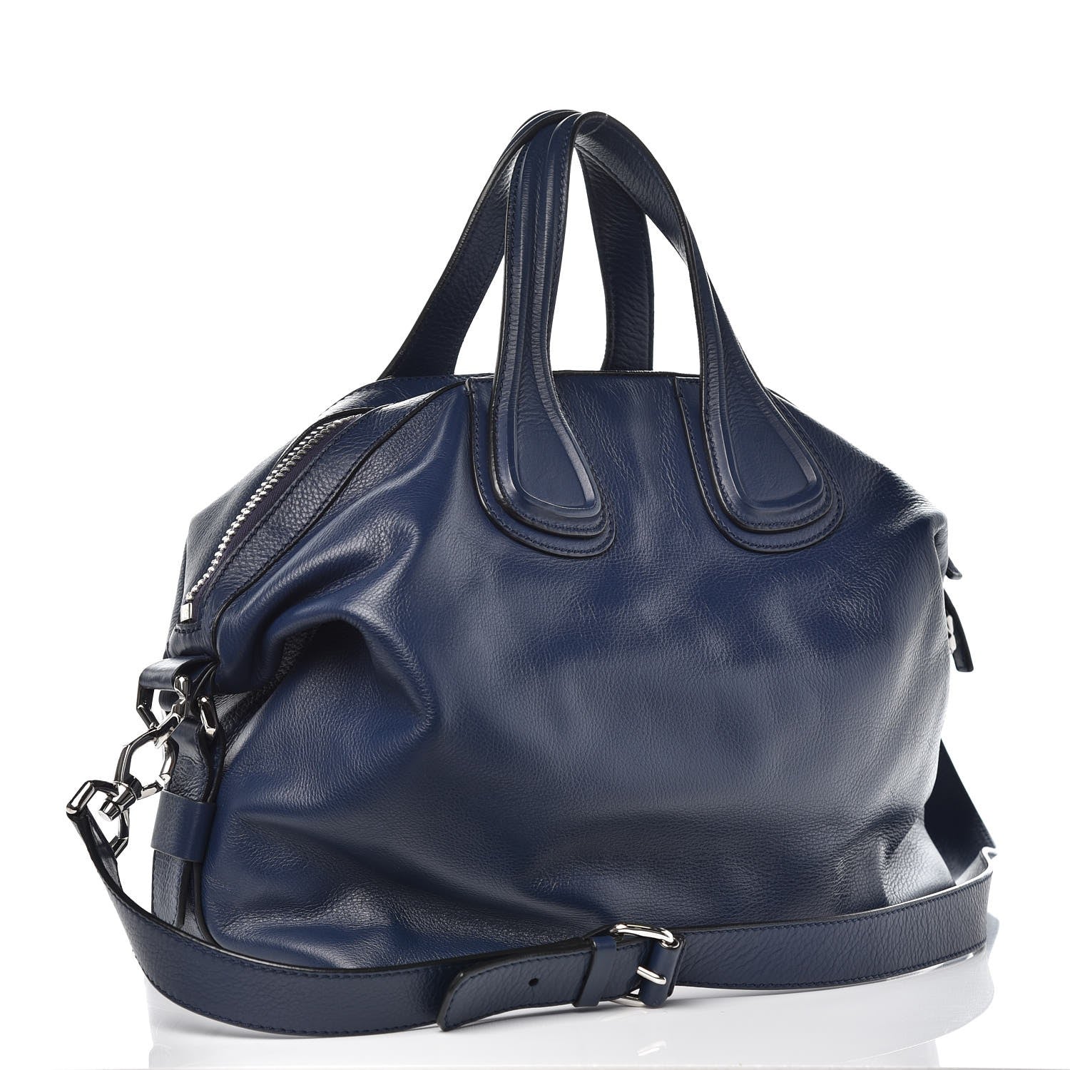 Givenchy Waxy Grained Calfskin Medium Nightingale Deep Blue 3 of 8